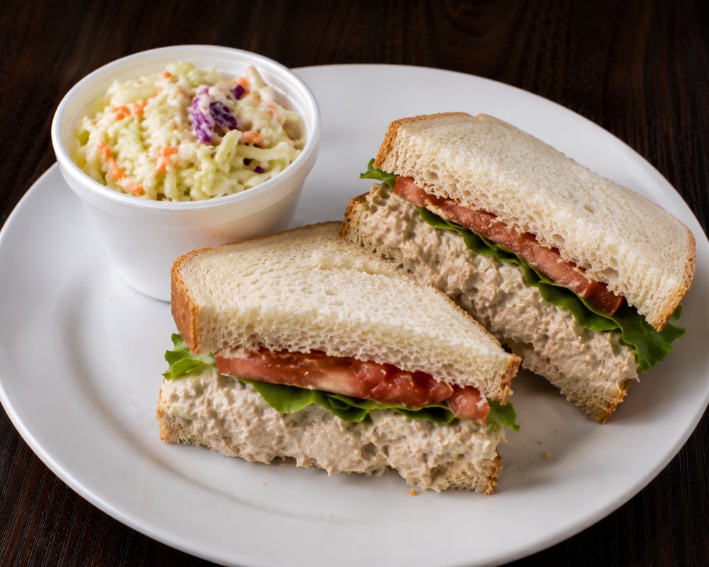 WATER CHESTNUT TUNA SANDWICH - O