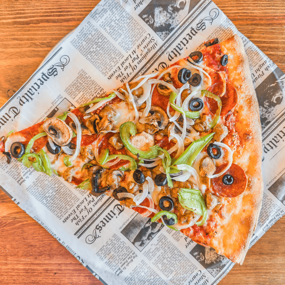 Supreme Pizza Slice