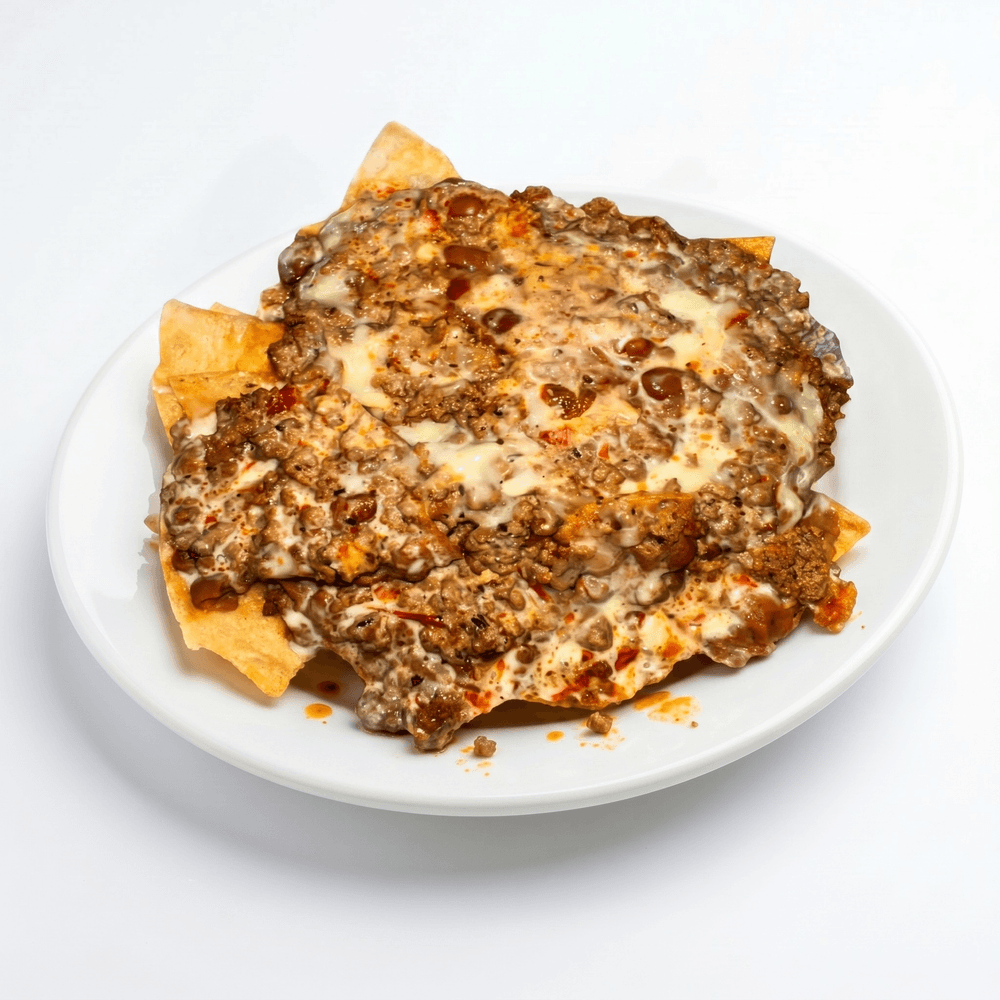 Beef & Bean Nachos