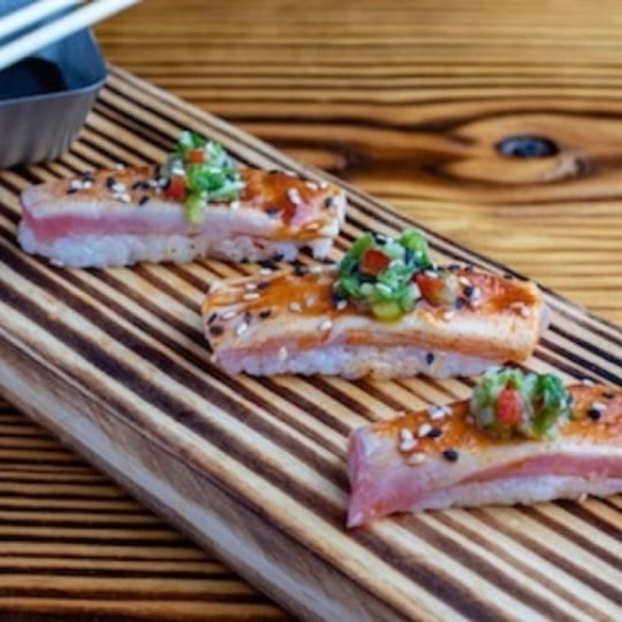Seared Tuna Nigiri Anticuchero