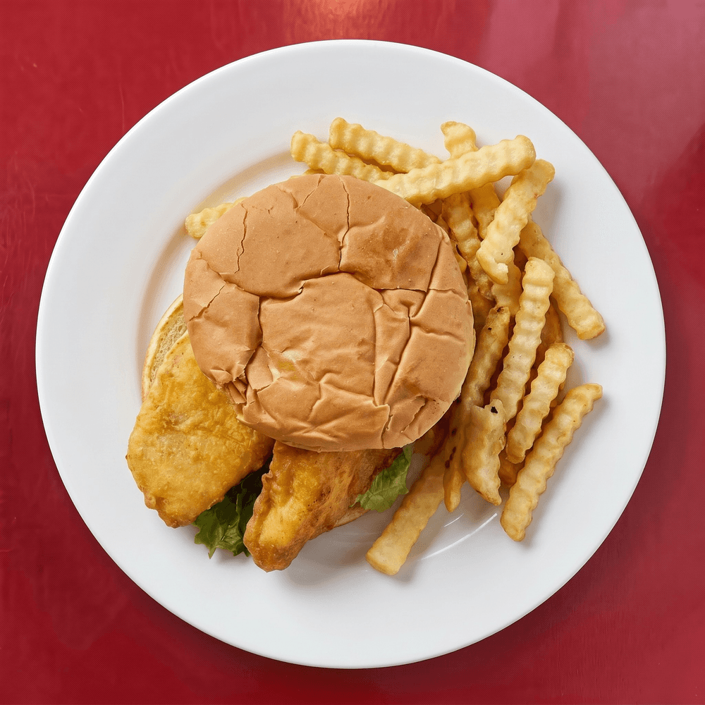 Captain Ted's Fish on a Bun