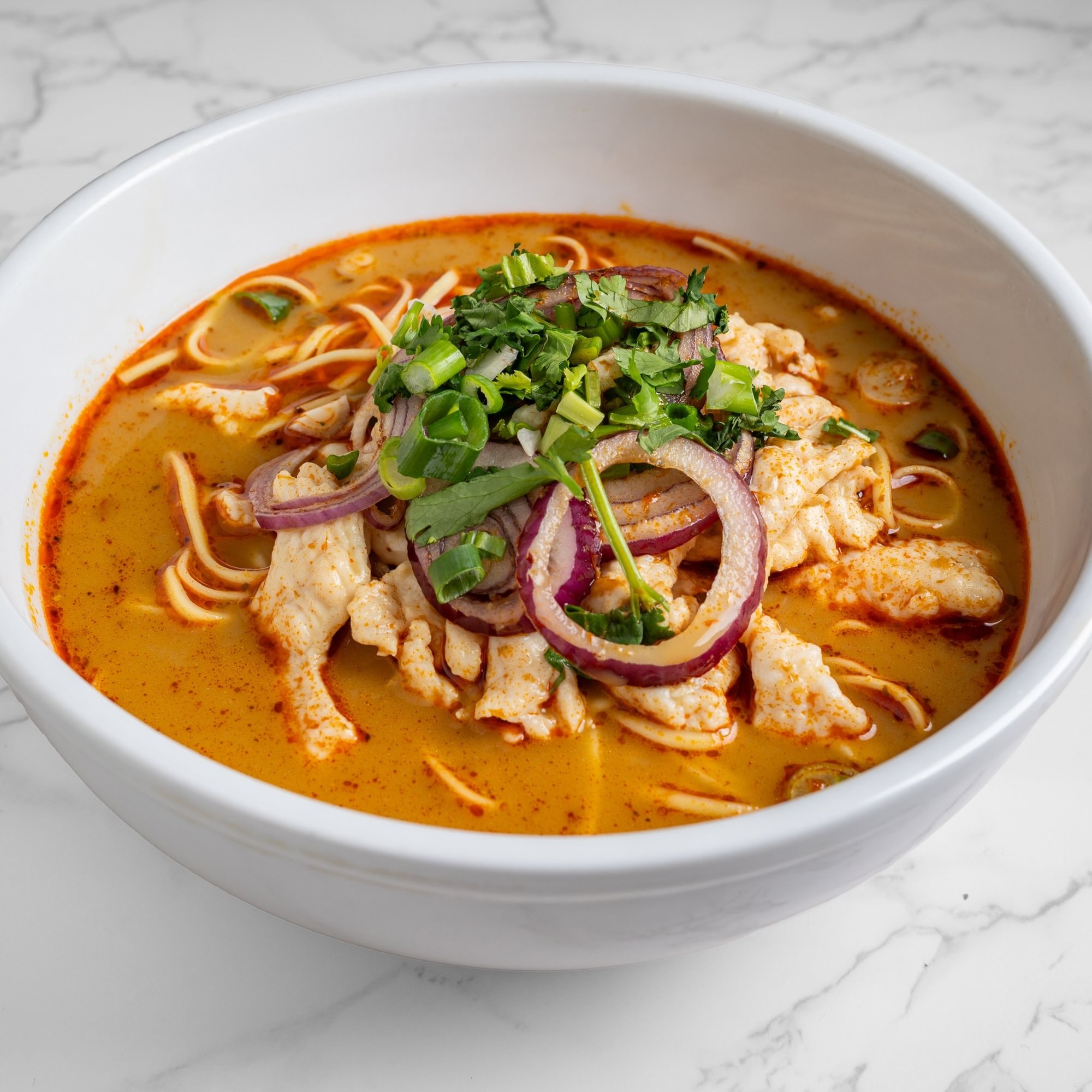 咖喱鸡汤面 / Curry Chicken Noodle Soup