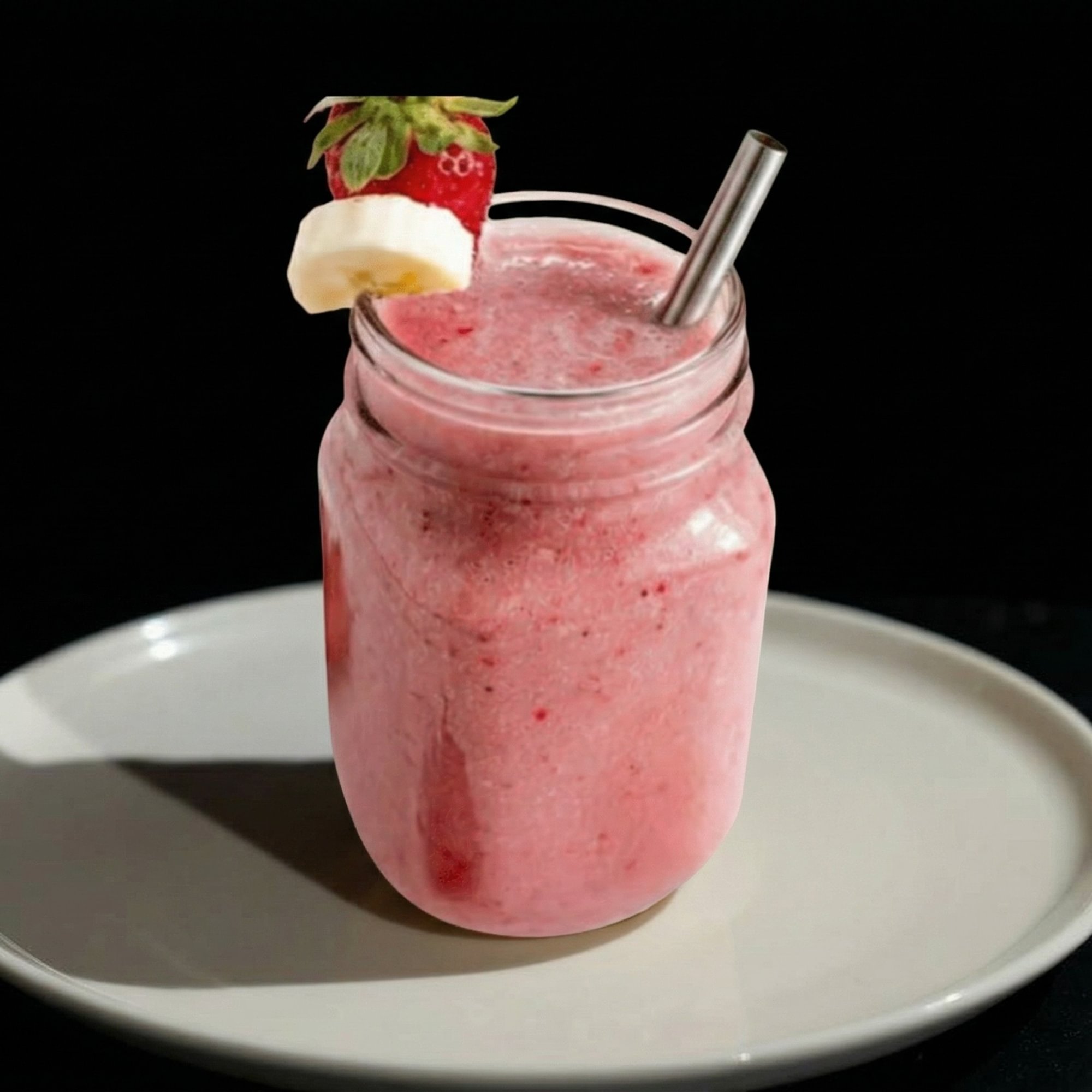 Strawberry Banana Milkshake