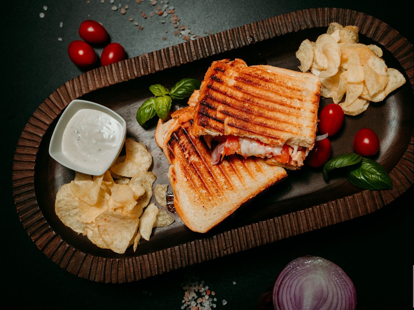Buffalo Chicken Panini