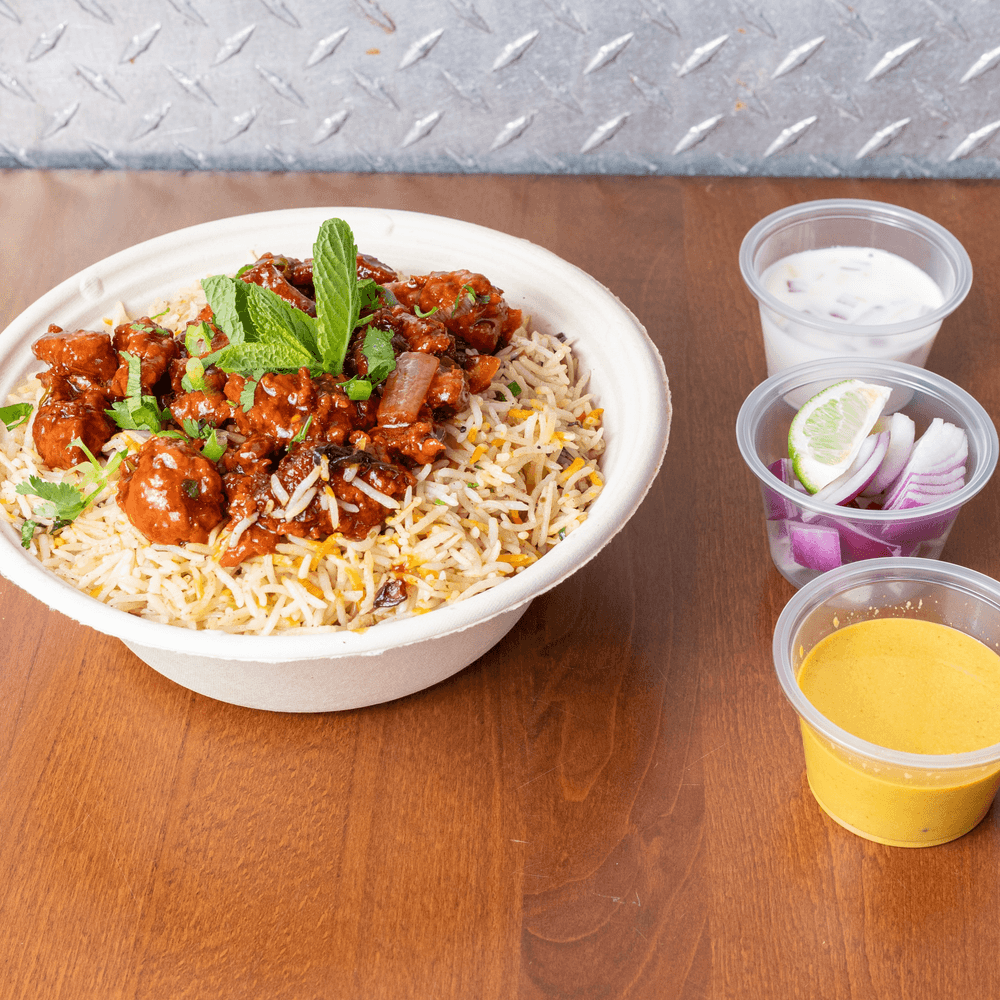 Chilly Chicken Biryani