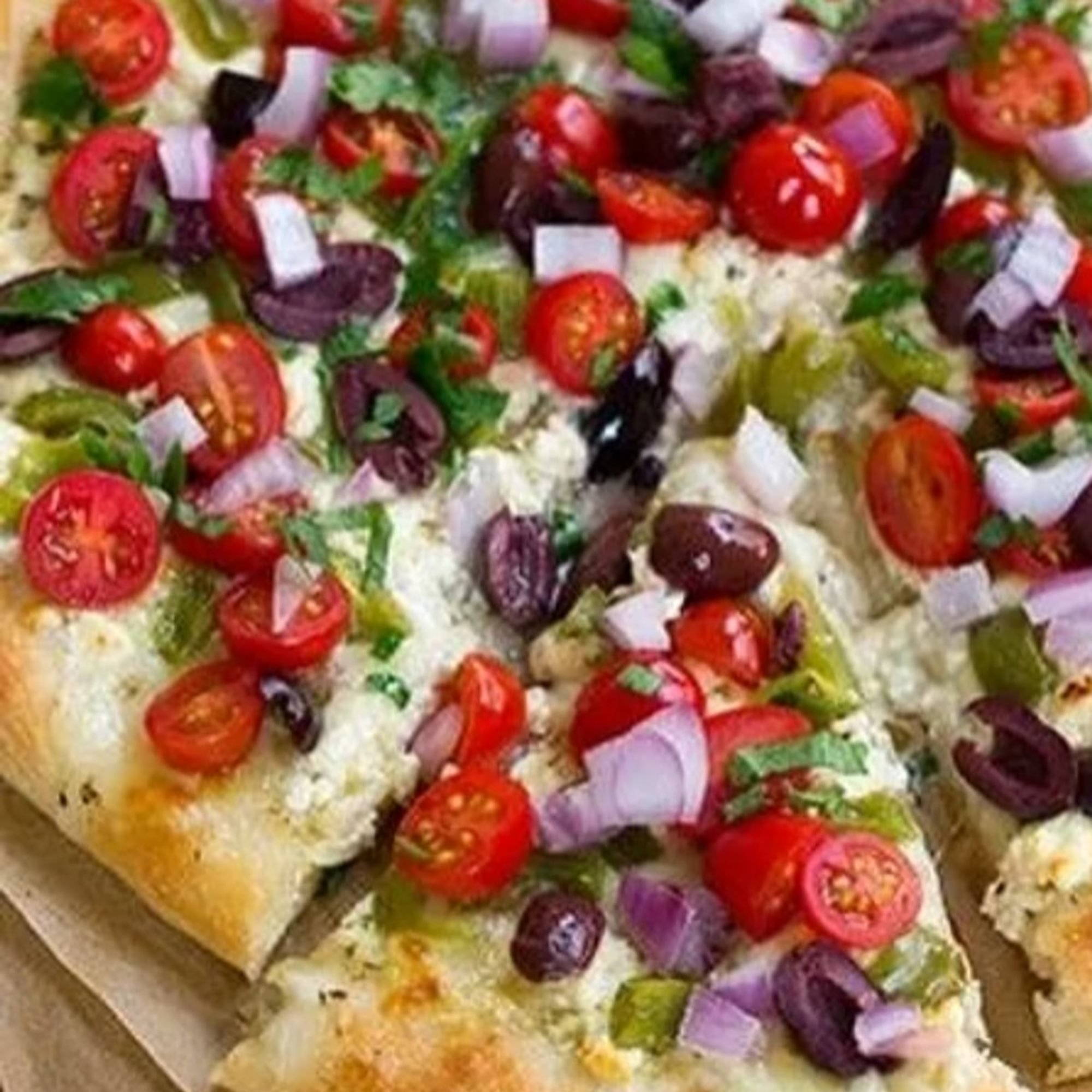 The Greek Pizza