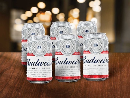 Budweiser - 355 ml x 6 Cans (6-Pack)