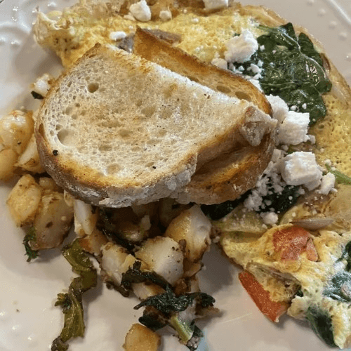 Feta Omelette