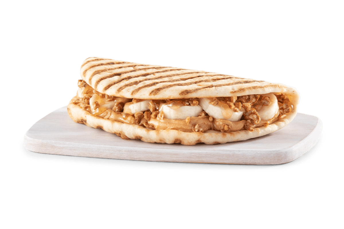 PEANUT BUTTER BANANA CRUNCH FLATBREAD