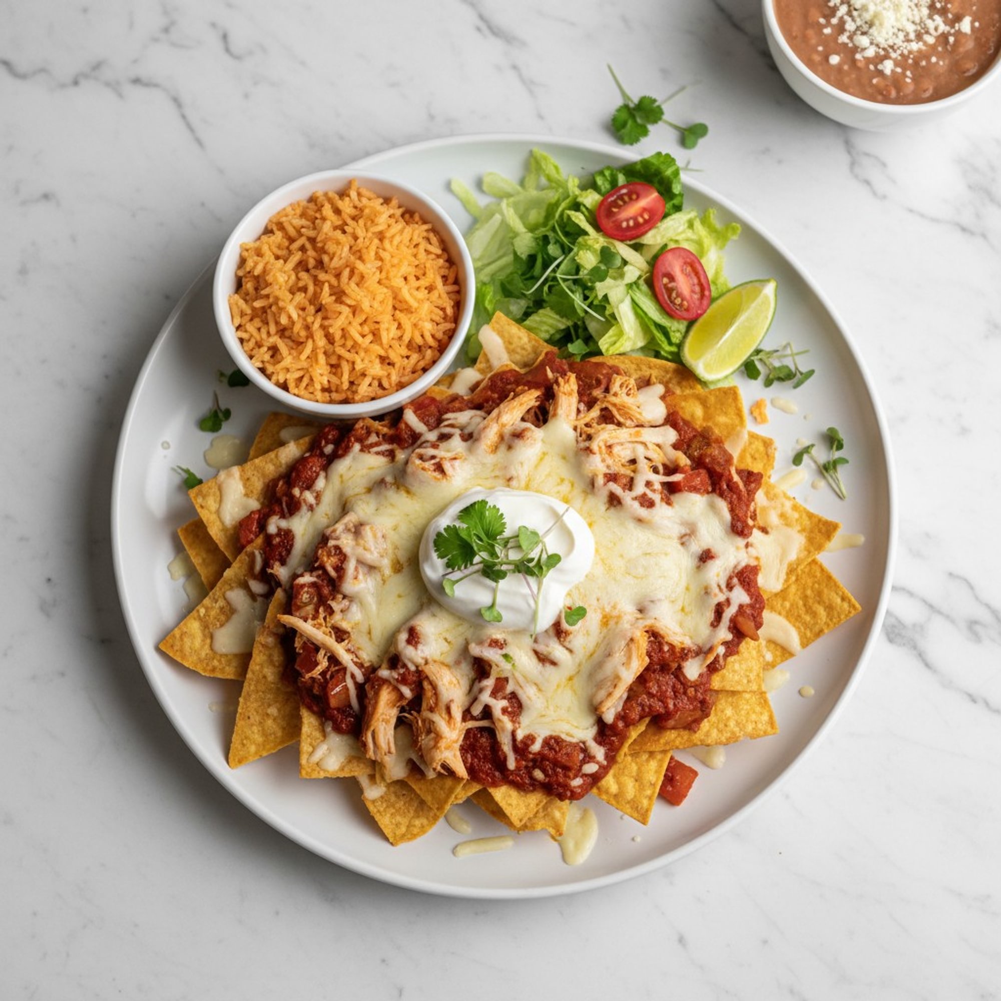 Chilaquiles De Pollo