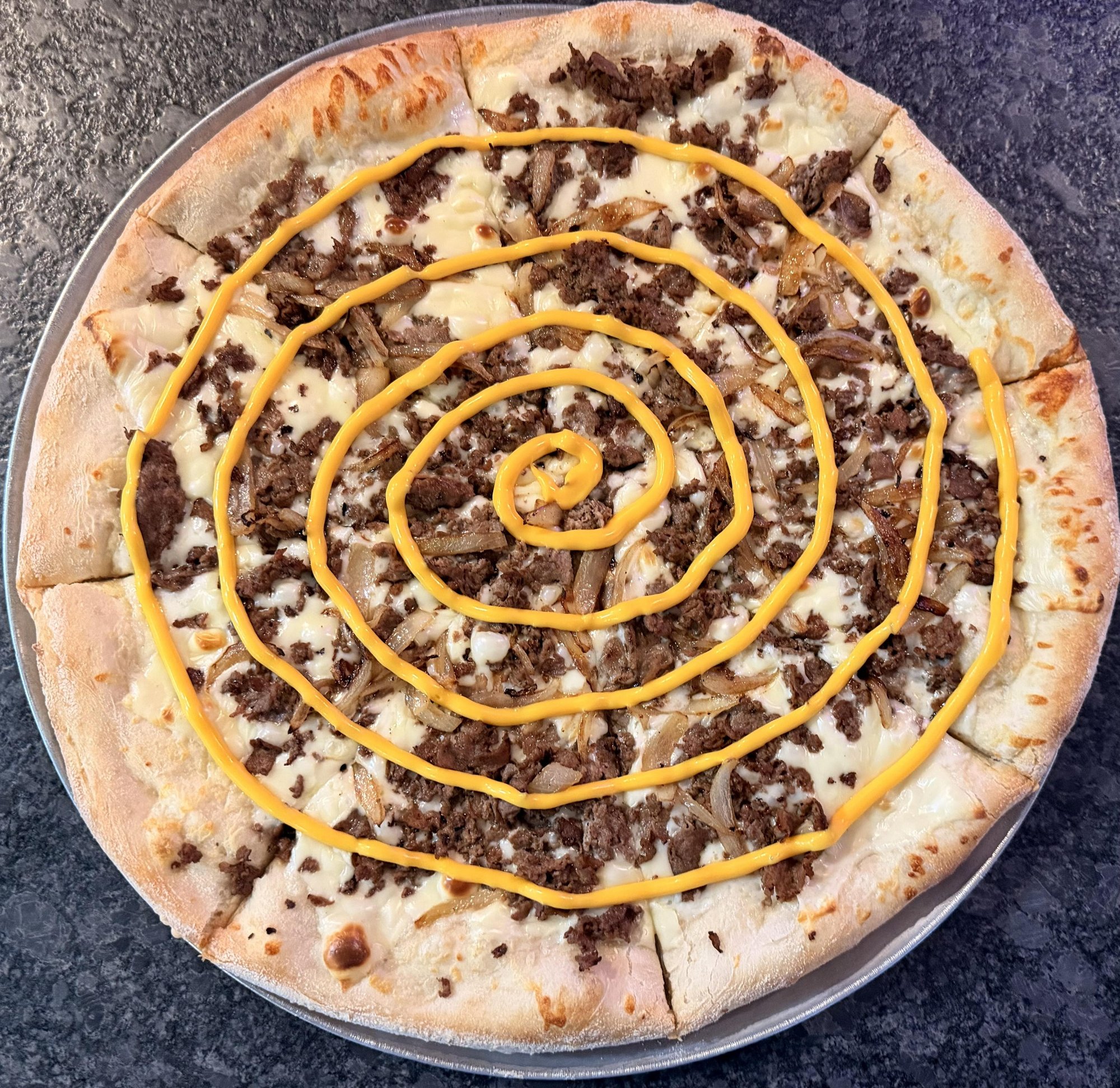 Philly Cheesesteak Pizza