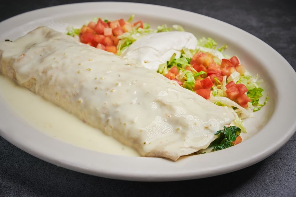 Spinach Burrito
