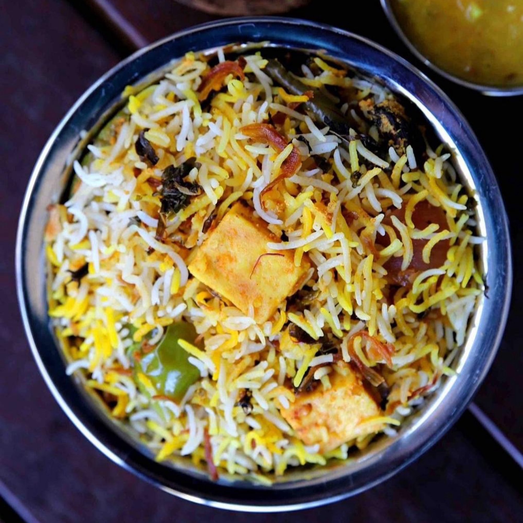 Wednesday Special Paneer Biryani