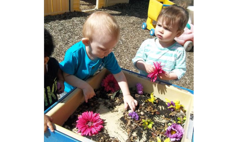 Take it outdoor activities are a great way to spark a toddlers young mind!!