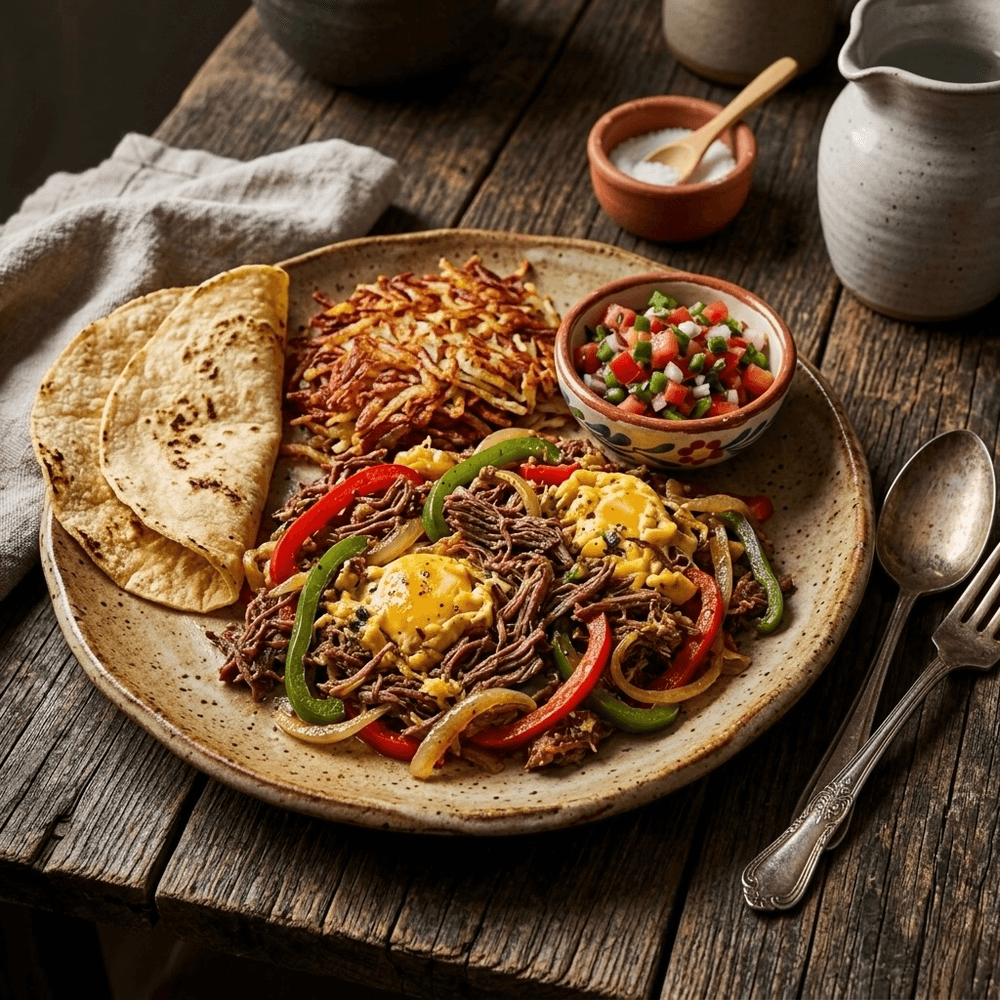 Machaca Con Huevos