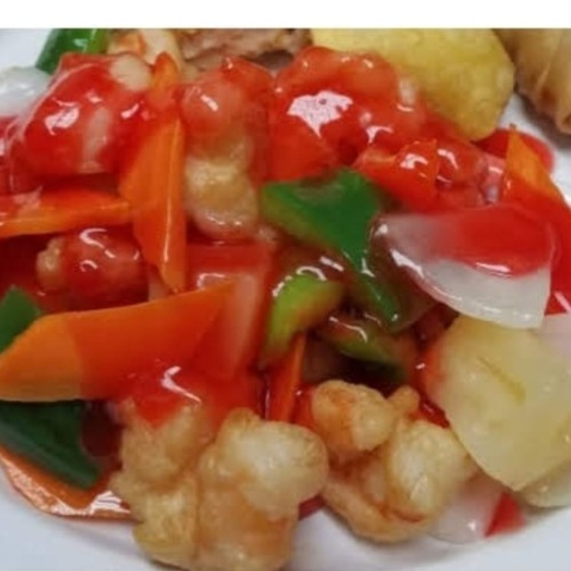 Sweet and Sour shrimp special 