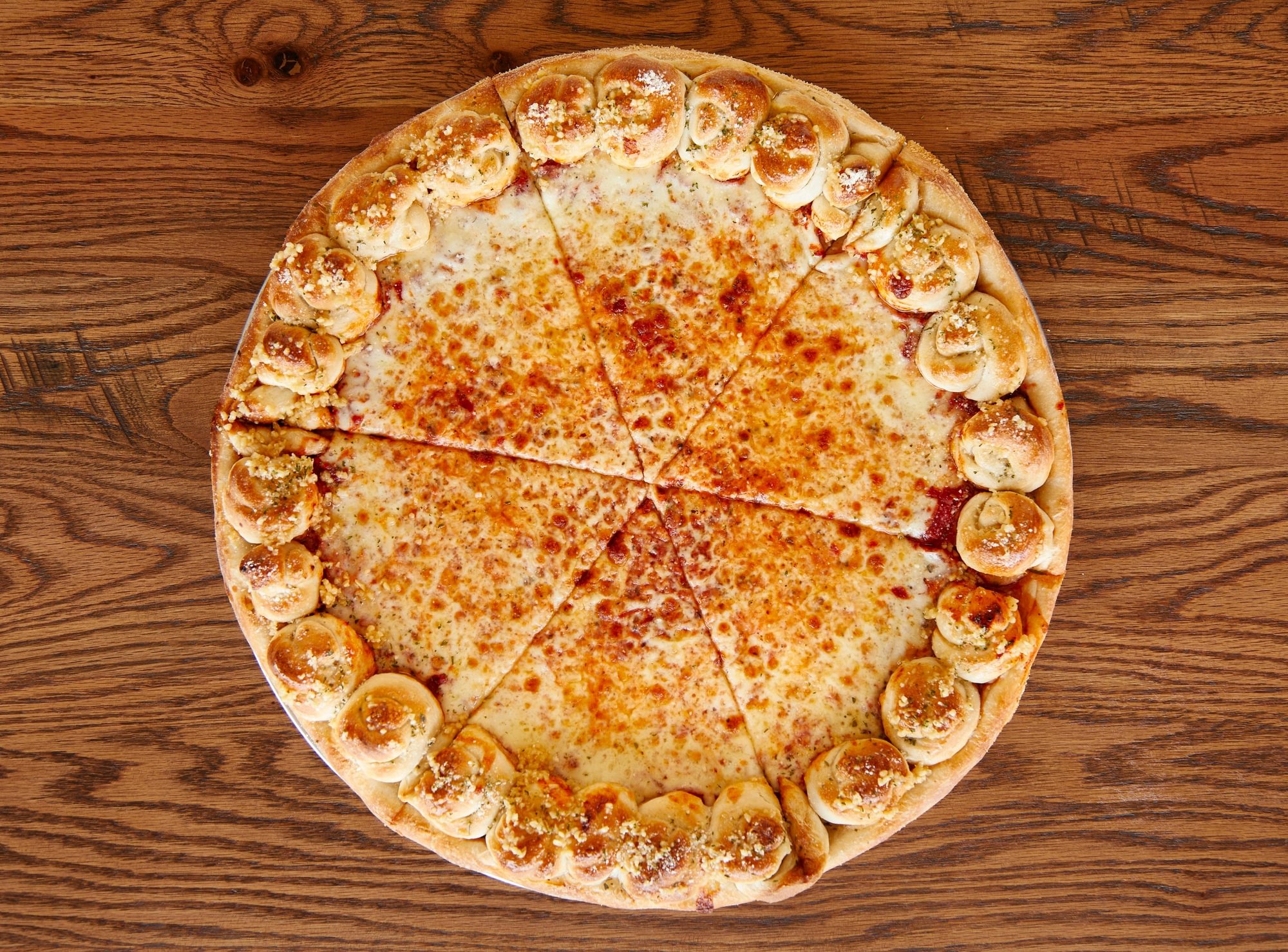 Garlic Knot Pie