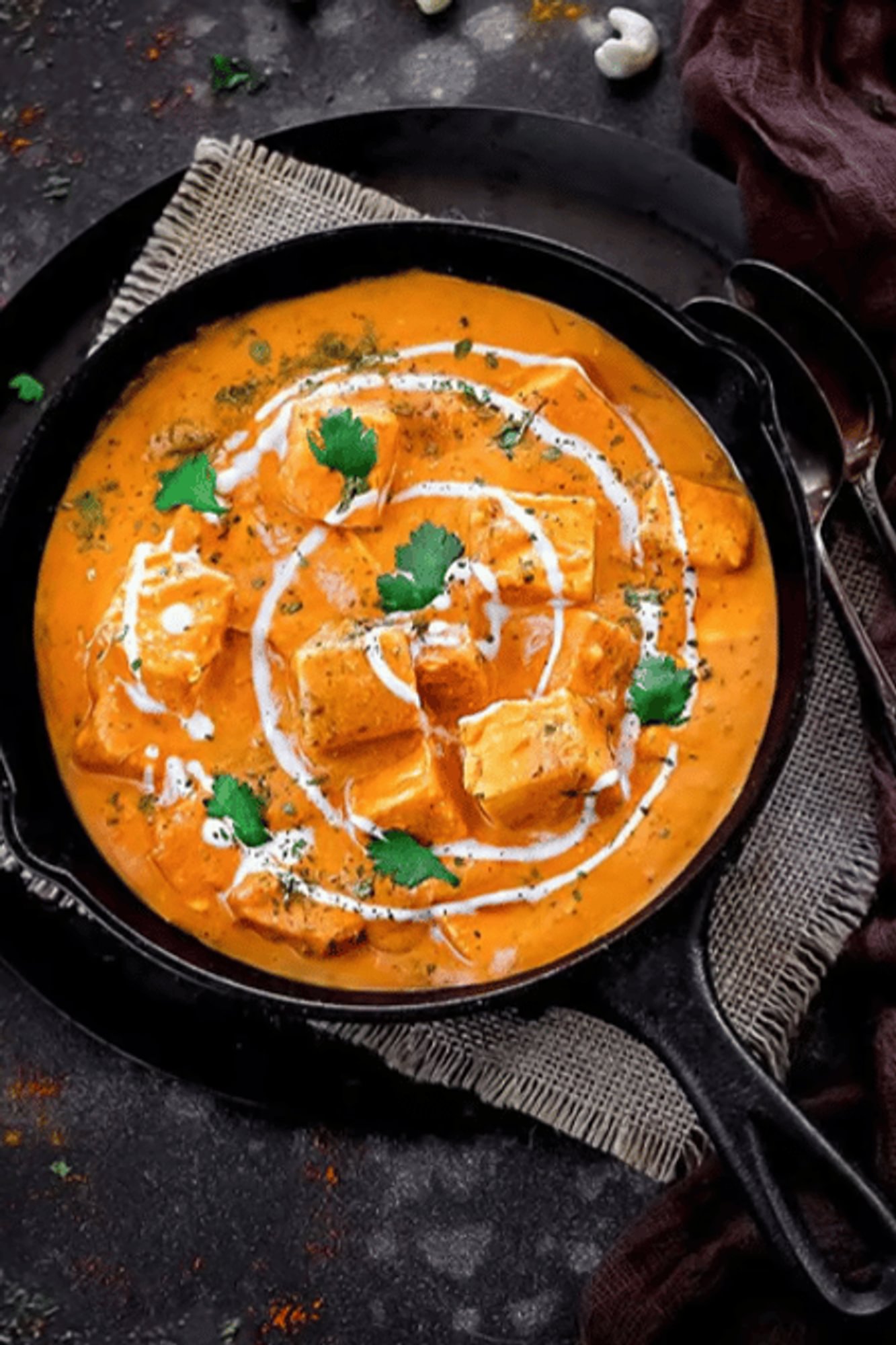 Butter Paneer (Paneer Makhani)