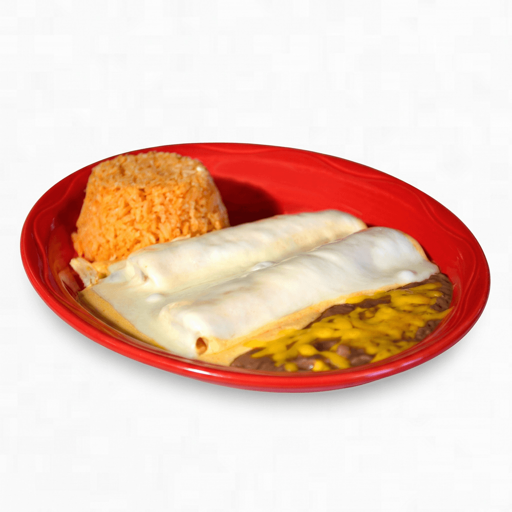 Two Enchiladas a la Crema