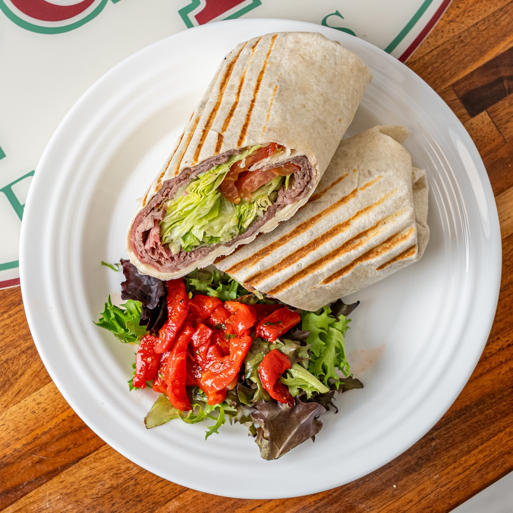 The Roast Beef Wrap