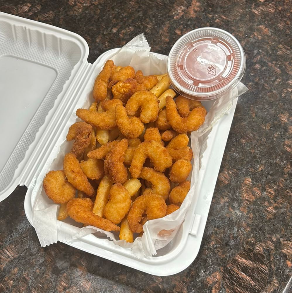 Little Fried Shrimp W/ Fries