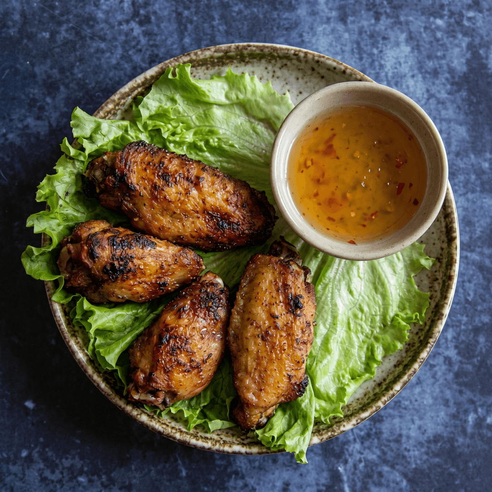 A5. Lemongrass Chicken Wings (4)