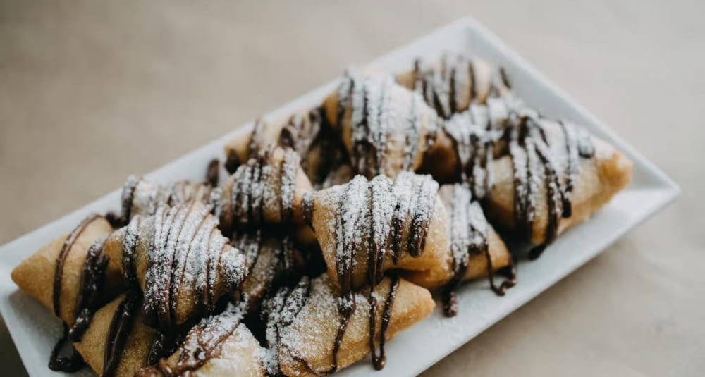 Homemade Zeppole with Nutella