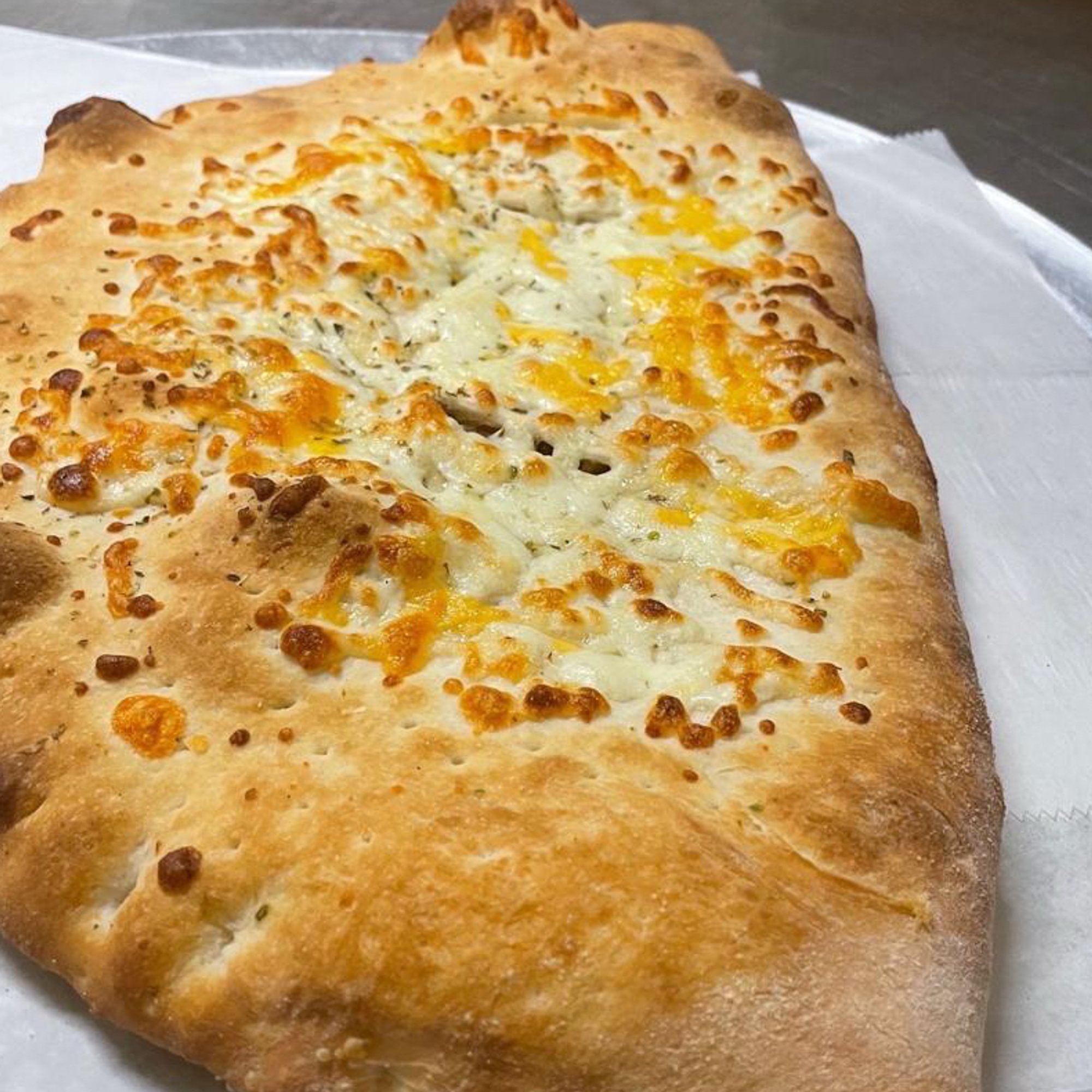 Chicken Broccoli Alfredo Calzone
