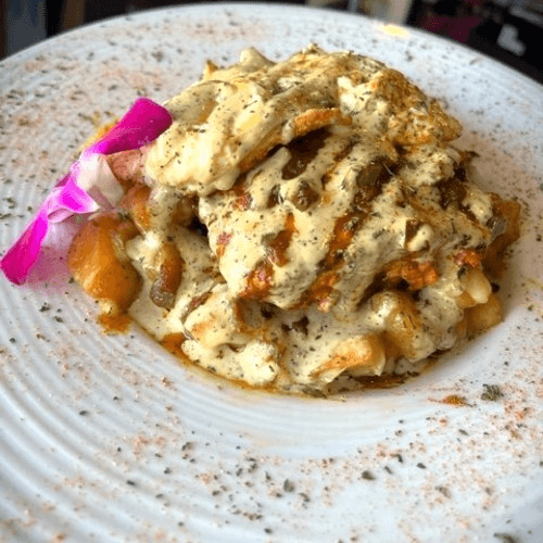 Finger Licking Hash Bowl with Salmon