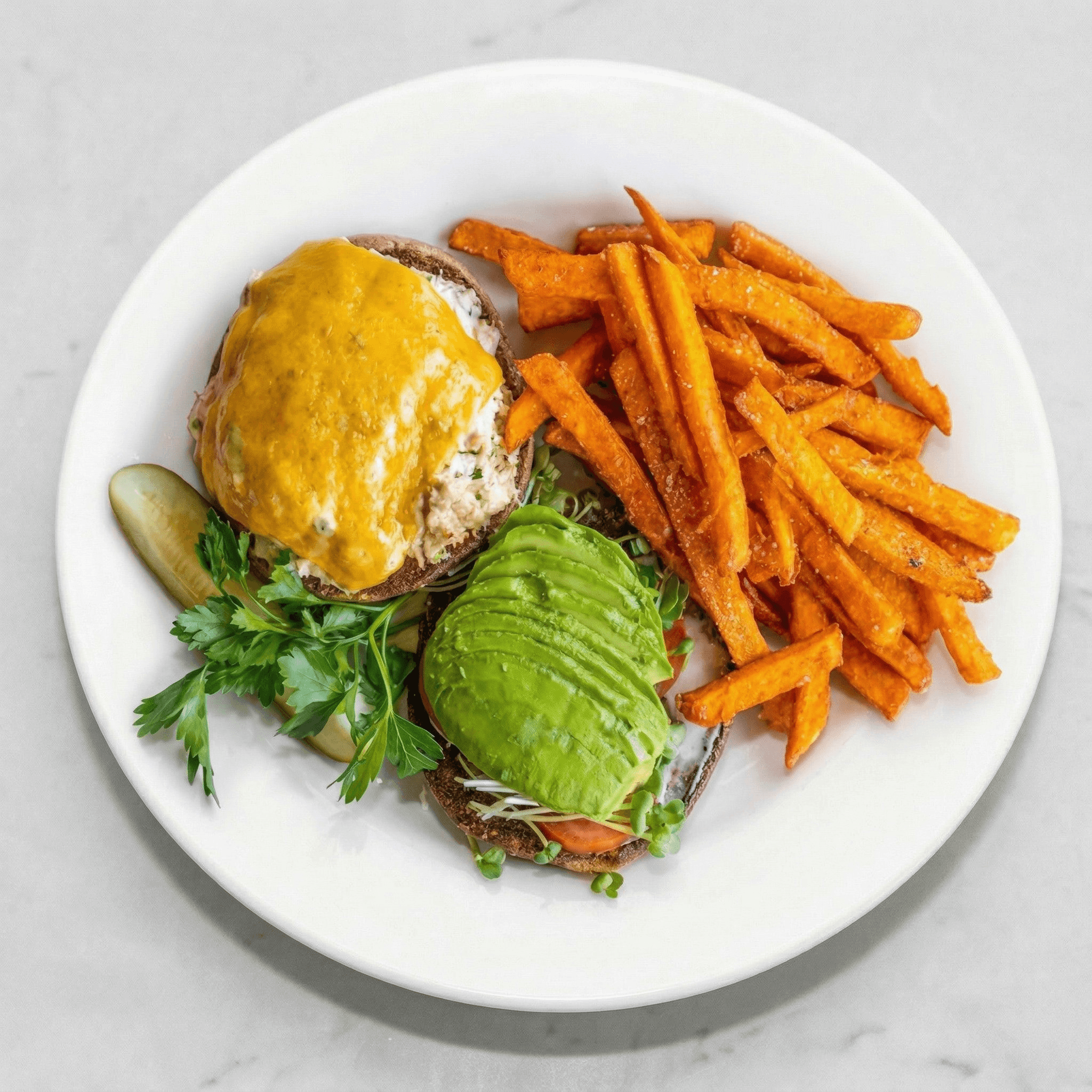 Tuna Manhattan Sandwich
