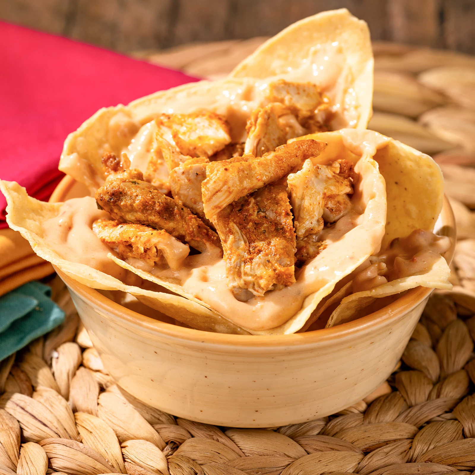 Citrus-Chipotle Chicken Nacho Bowl