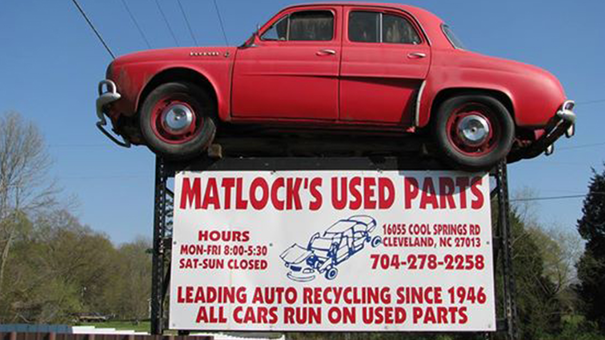 Matlock’s Used Cars & Parts Inc in Cleveland, NC - 704-278-2258