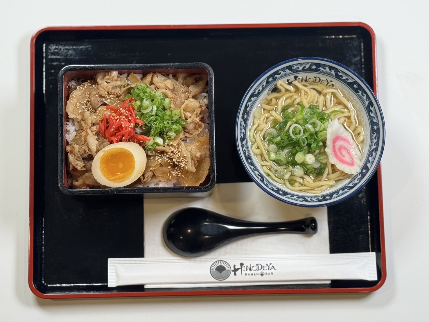 Miso Ginger Pork Don with Mini Ramen
