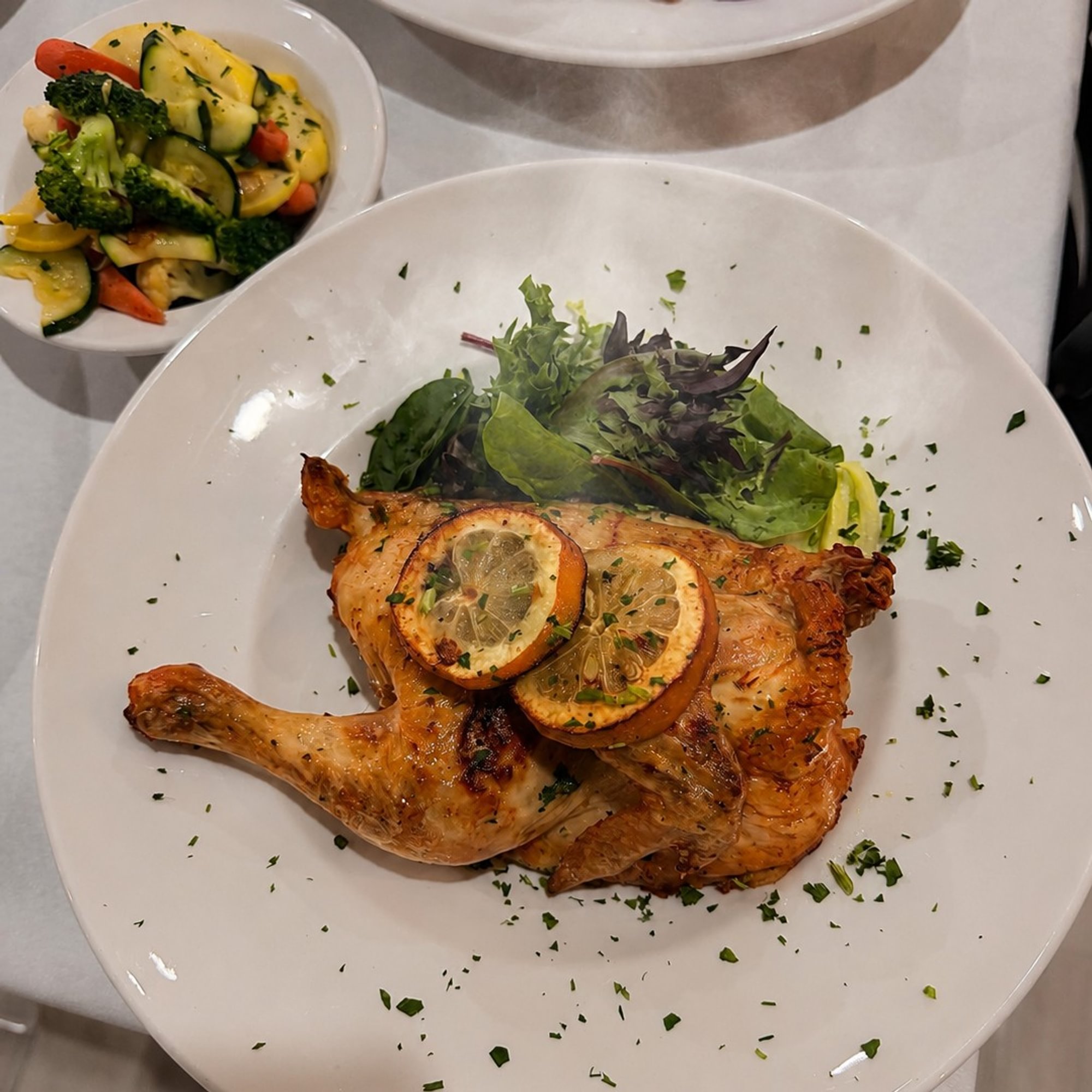Half Broiled Chicken