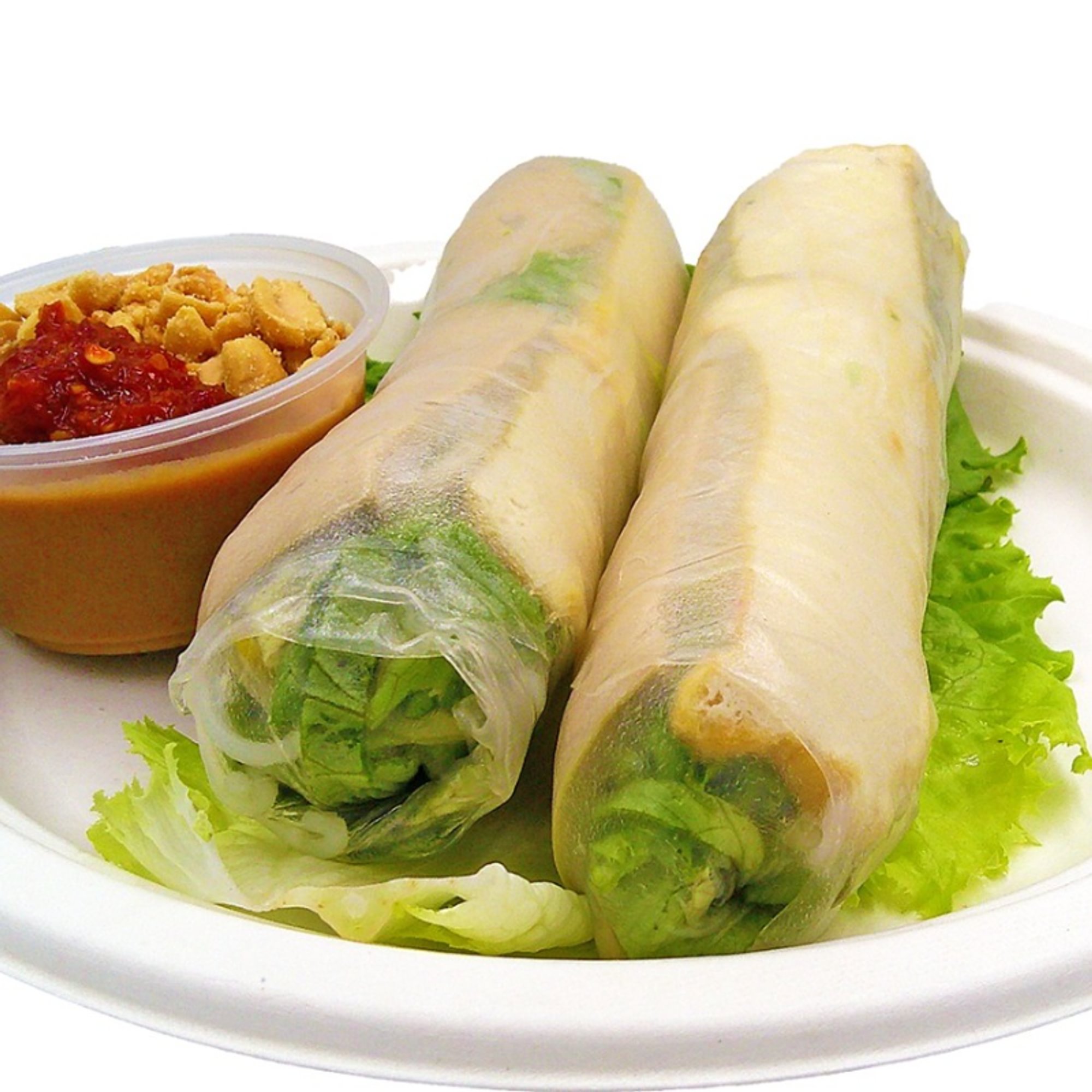 Vegan Salad Rolls (2) #3