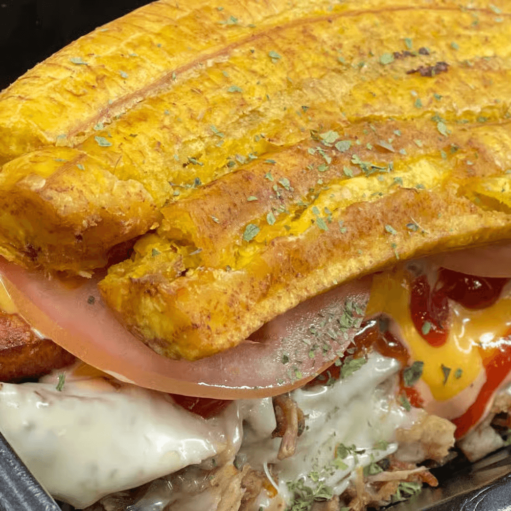 Patacon / Plantain Sandwich