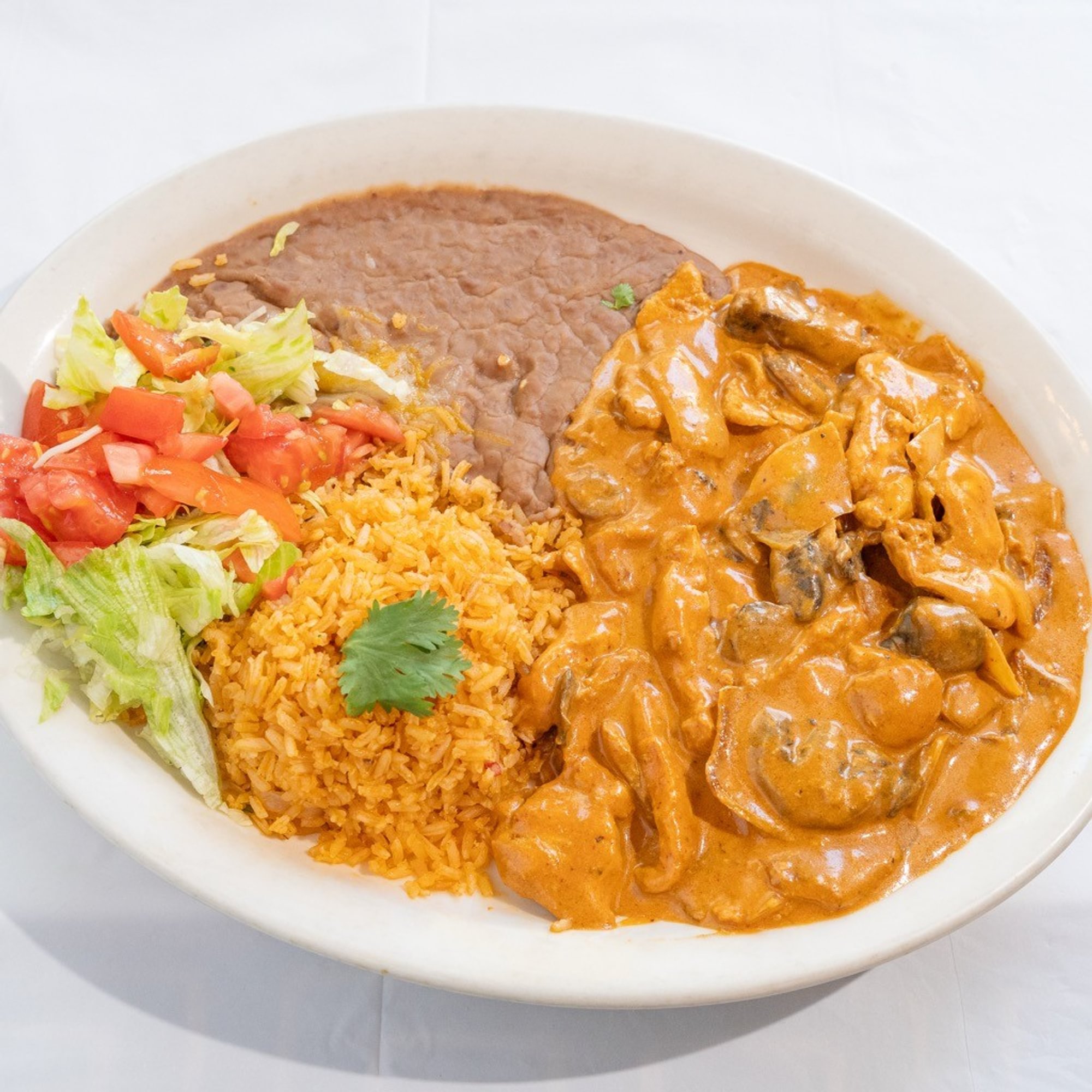 Pollo a la Crema (Chicken in Cream Sauce)