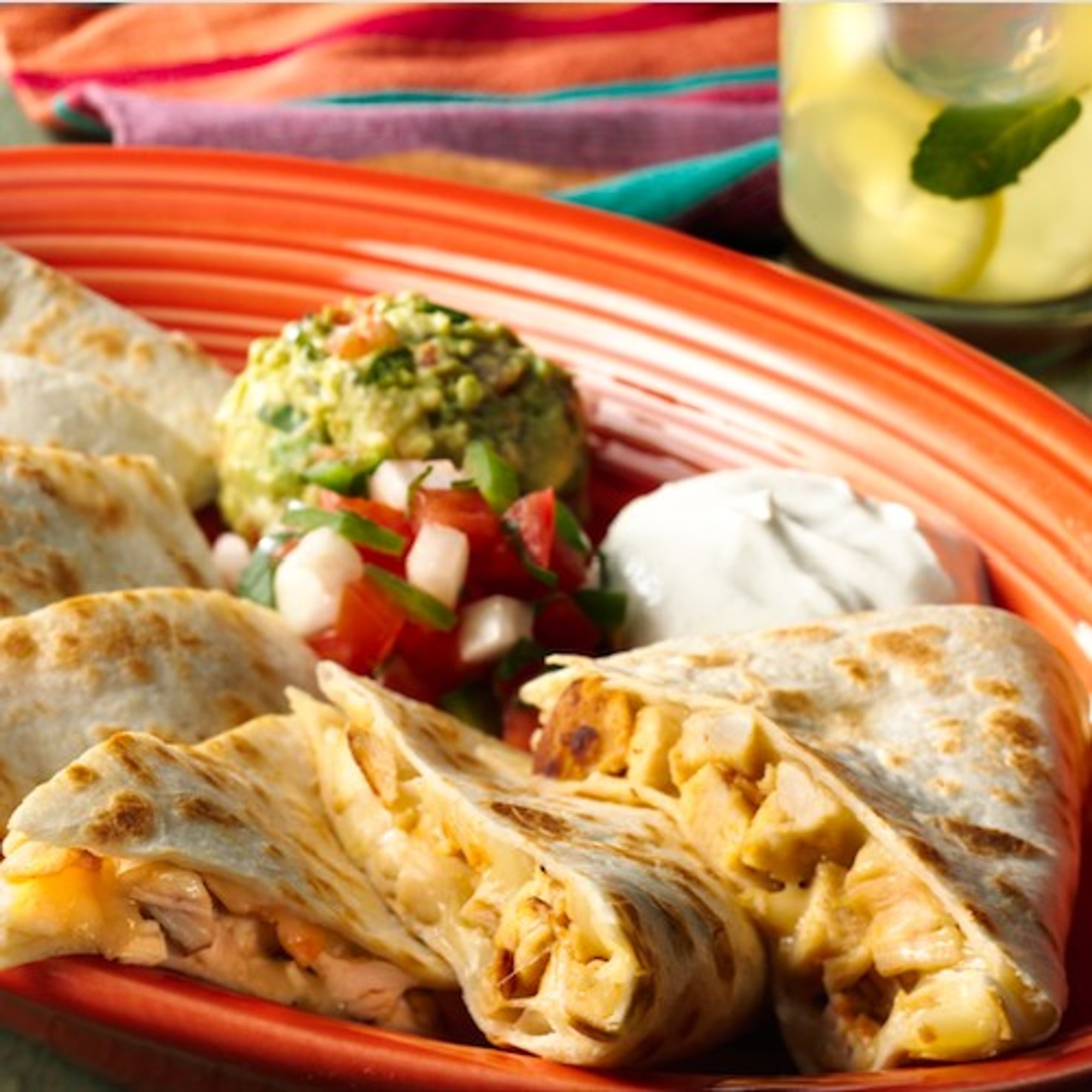 Philly Dilly Quesadilla
