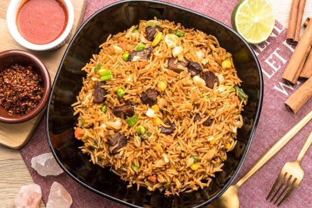 Goat Fried Rice
