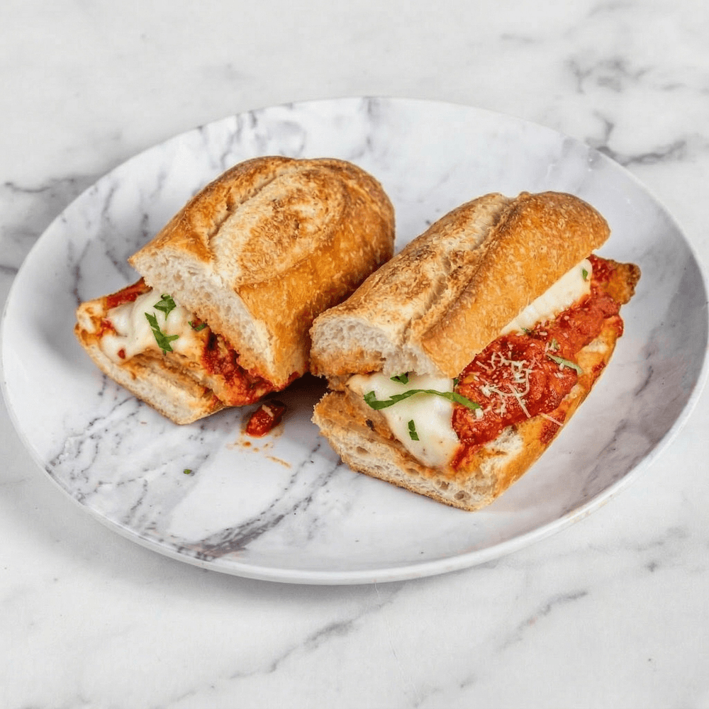 Chicken Parmigiana Stuffed Bread