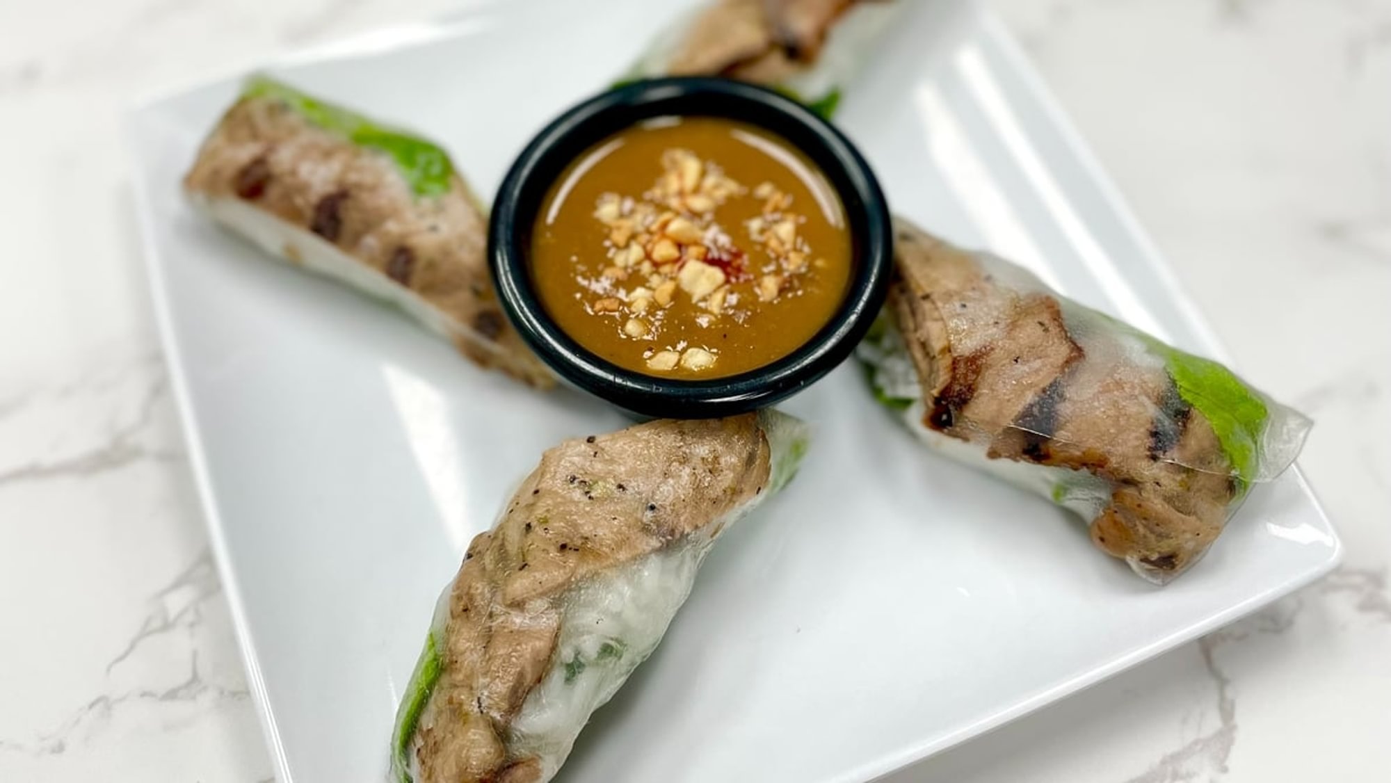 A3: Grilled Pork Spring Rolls - Goi Cuon Thit Nuong