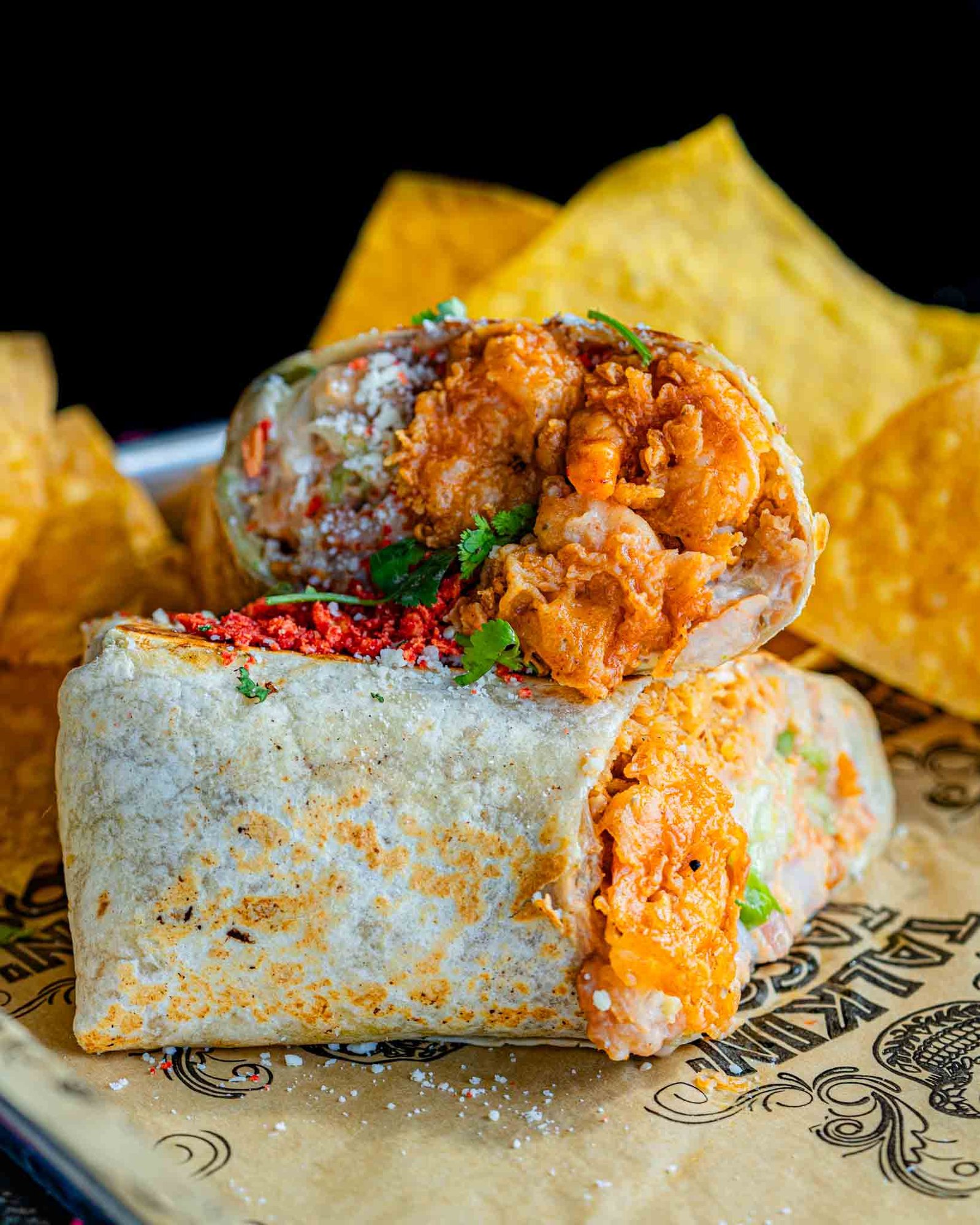 Shrimp Burrito