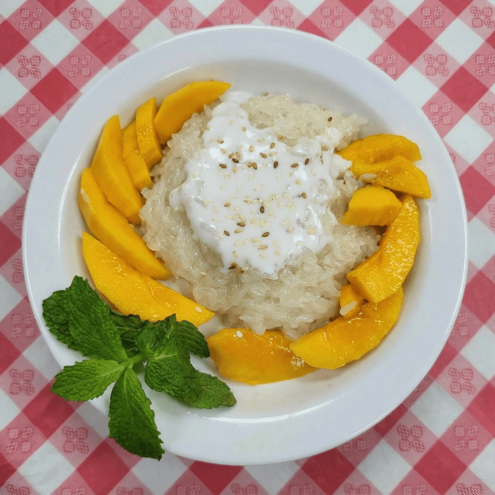 Sweet Rice with Mango