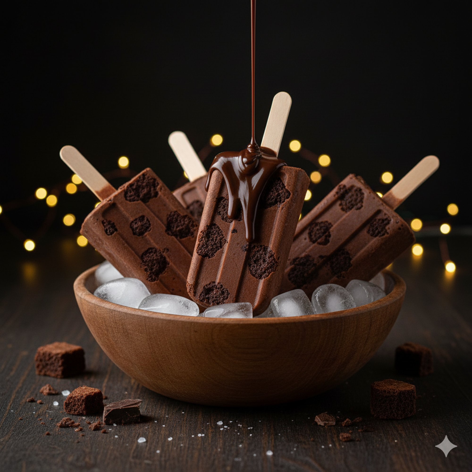 Paleta Chocolate y Brownie