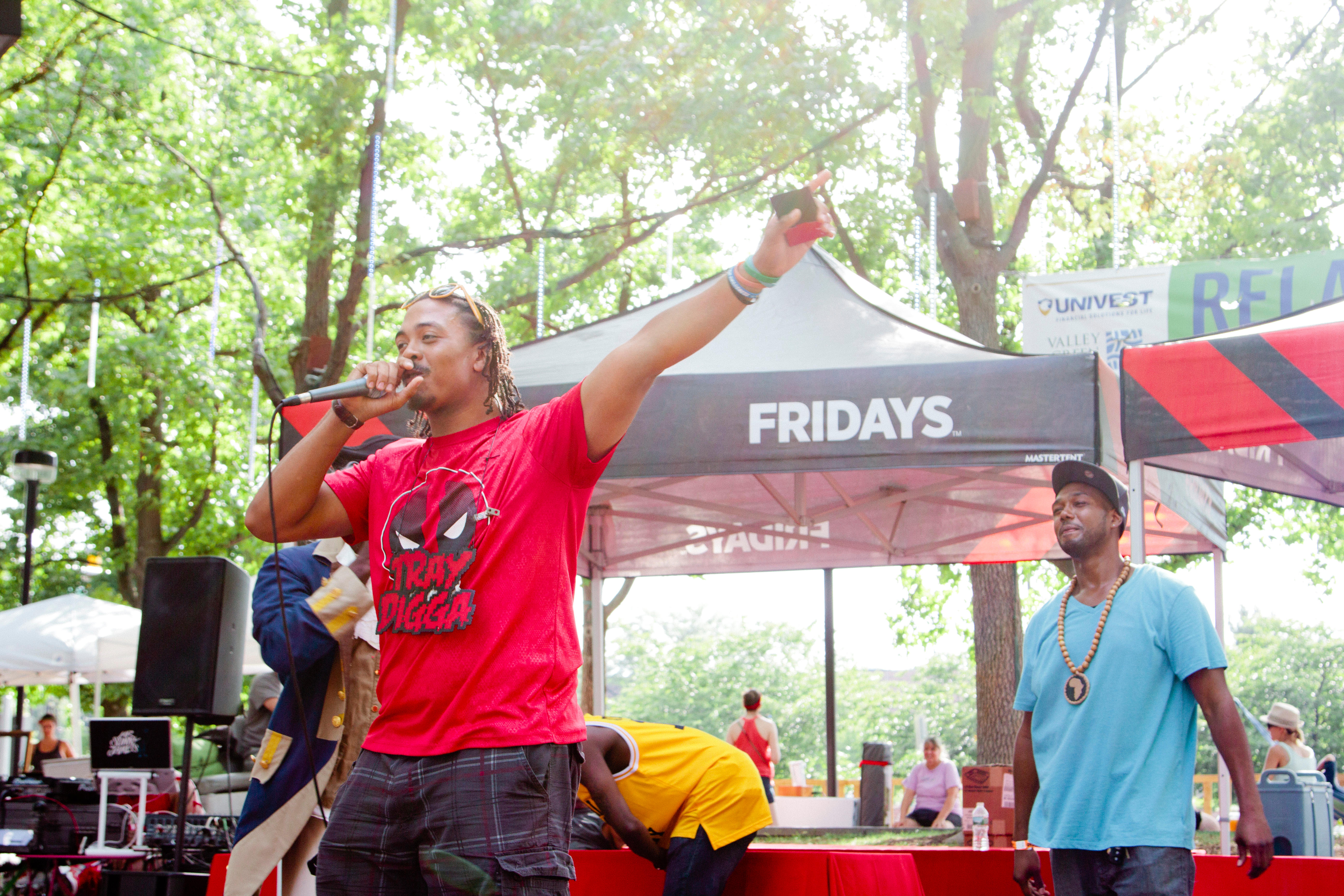 TGI Fridays Hamilton Rap Battle Spruce St Harbor Park