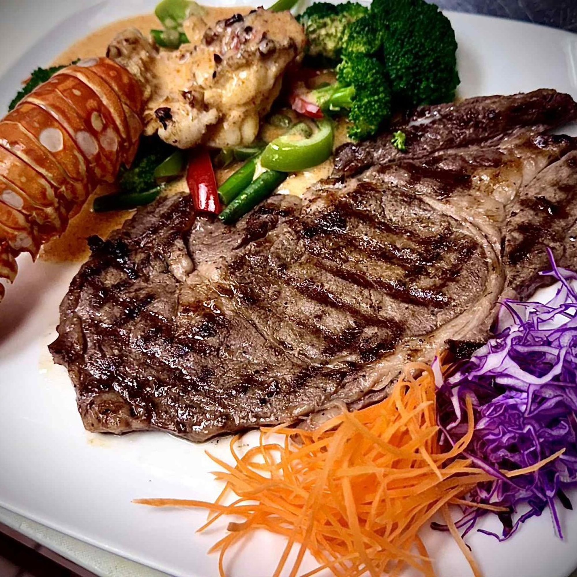 Steak Lobster