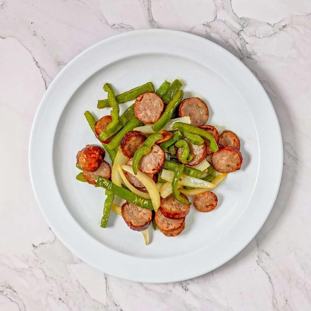 Sausage, Peppers, Onions Entree