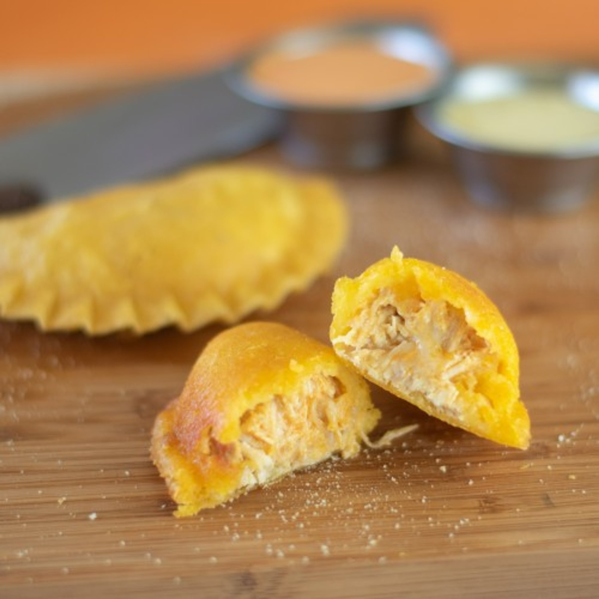 Buffalo Chicken & Cheese Empanada