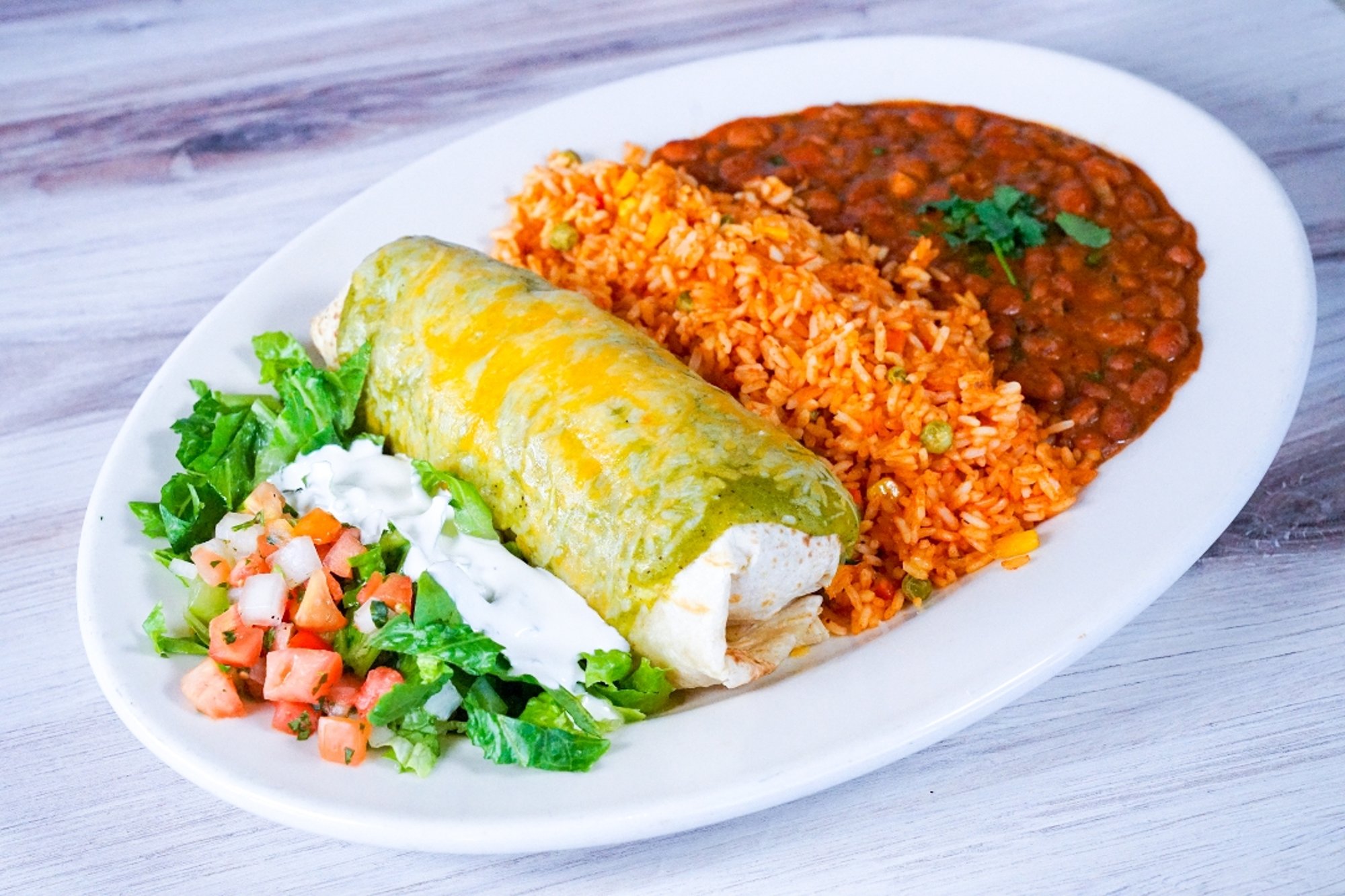Burrito Platter