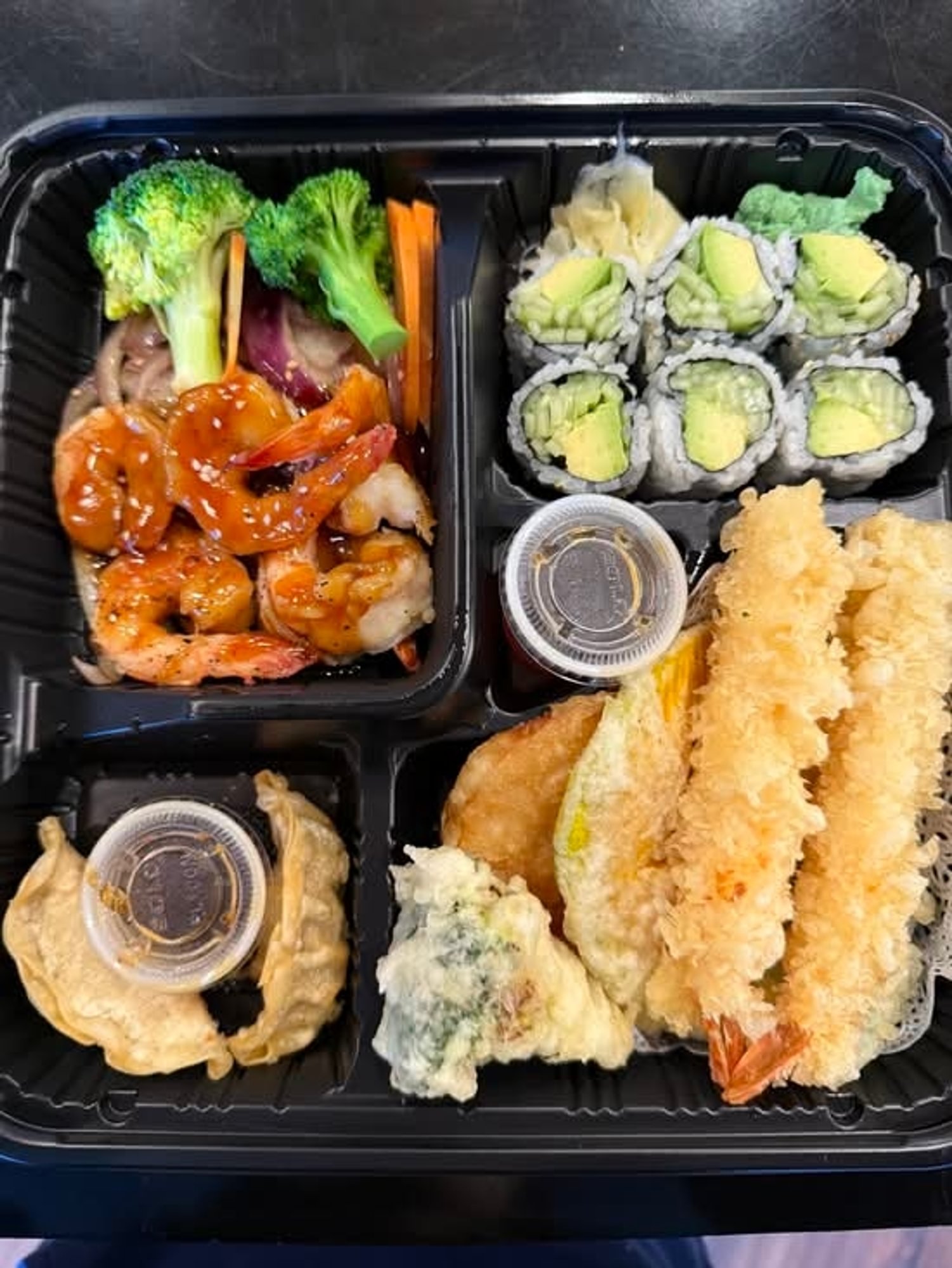 Shrimp Teriyaki Bento Box